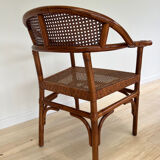 Fauteuil rotin cannage