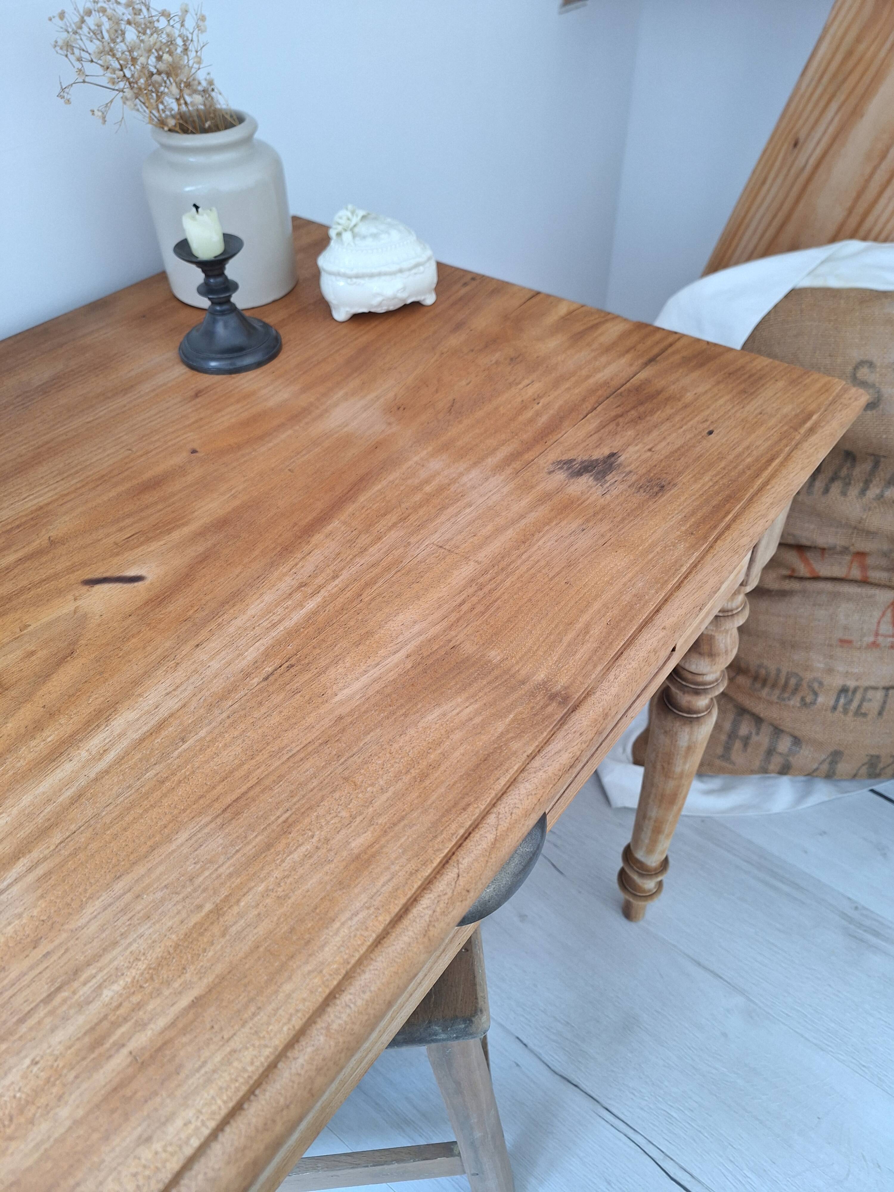 Bureau / Table d'appoint de ferme style campagne en bois massif