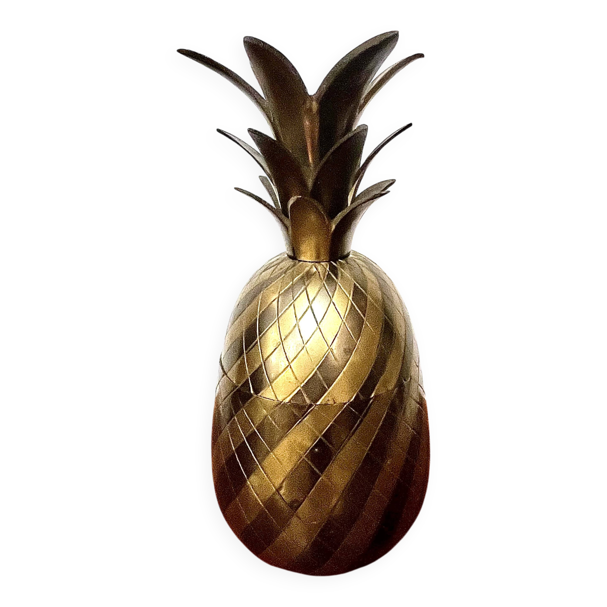Decorative ice bucket "Pineapple" — attributed to Maison Jansen, France, here.
