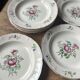 Set of 10 Villeroy & Boch deep plates – bucolic design 24.5 cm