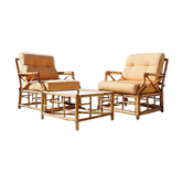 Rattan lounge Vivai Del Sud 1970