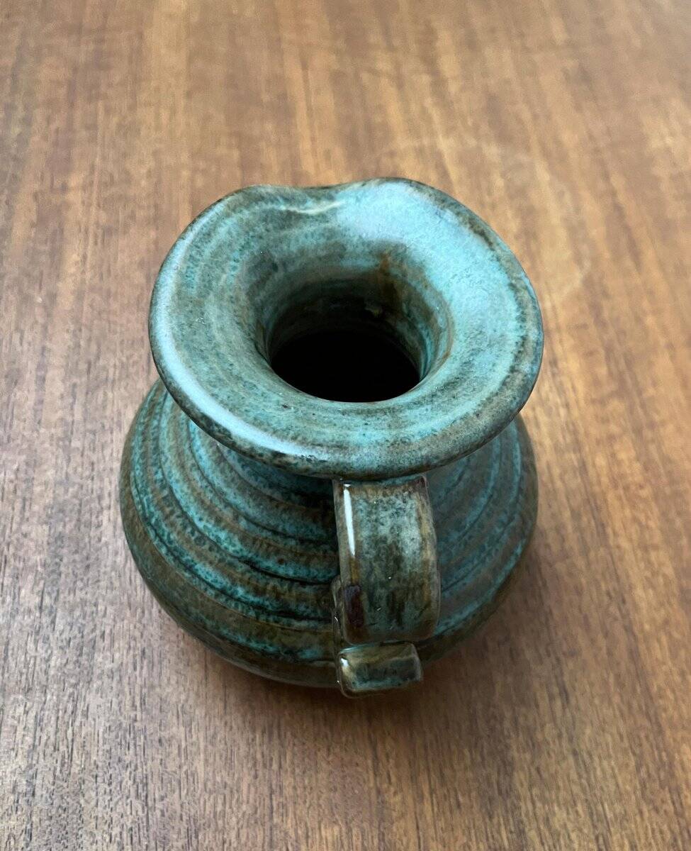 Mid-century pottery vase from the 1960s.