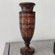 Wooden vase