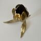 Ashtray "flower" brass 1970
