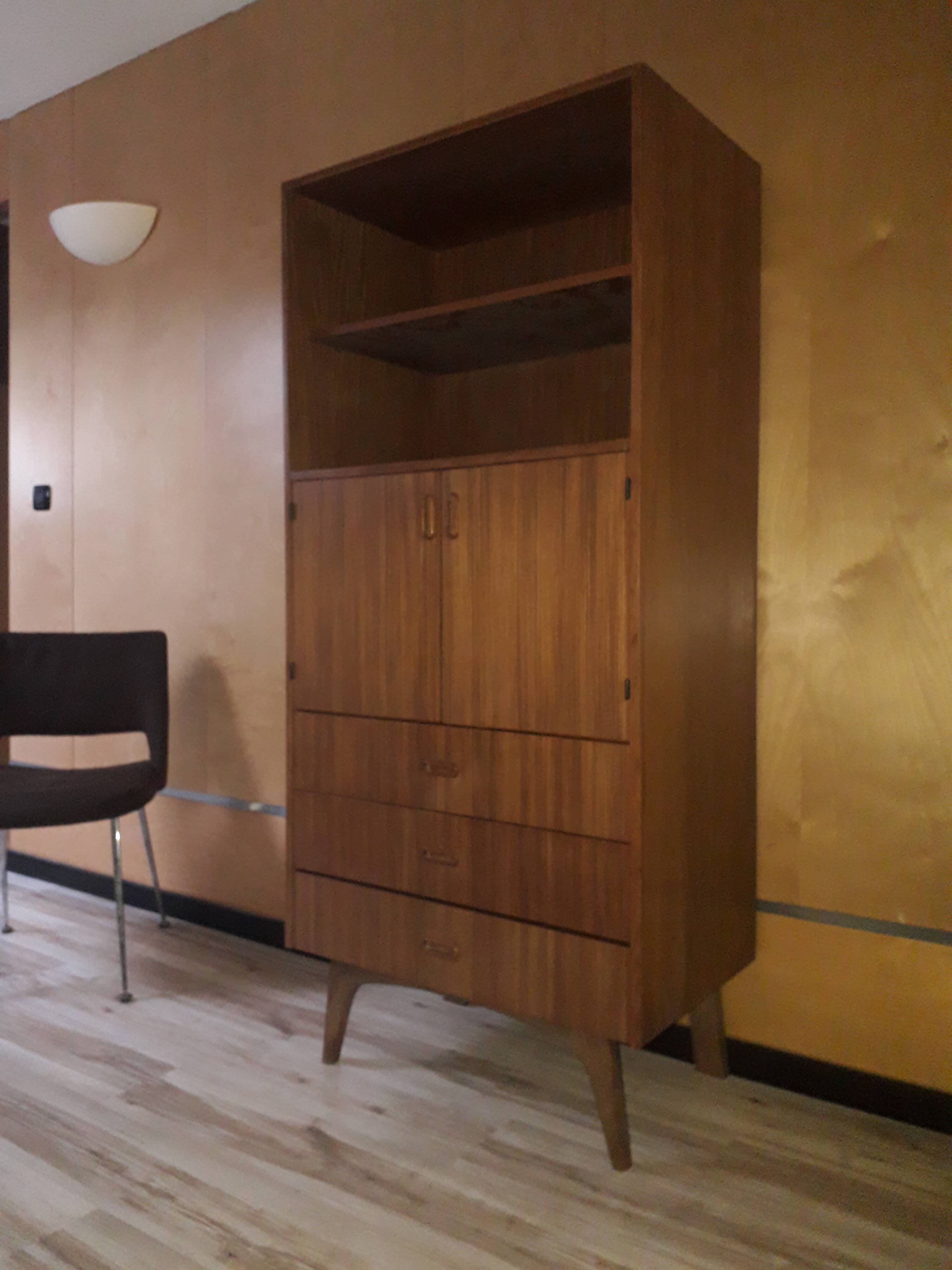 Vintage writing desk feet compass