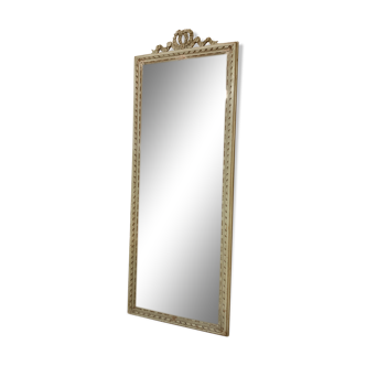 Former Louis XVI-style mirror circa 1900 - 173x65cm