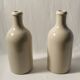 Set of 2 MKM bottles in stoneware - beige - 0,5L