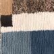 Tapis marocain gris fait main, tapis berbère en laine 150/250 cm