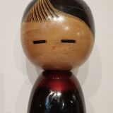 Kokeshi doll, laqué wood, Japan 1945