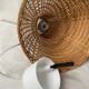 Vintage rattan pendant lamp