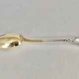 Emile puiforcat - solid silver and vermeil salad cutlery