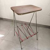 Magazine rack side table