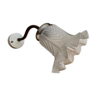 Art Deco tulip sconce