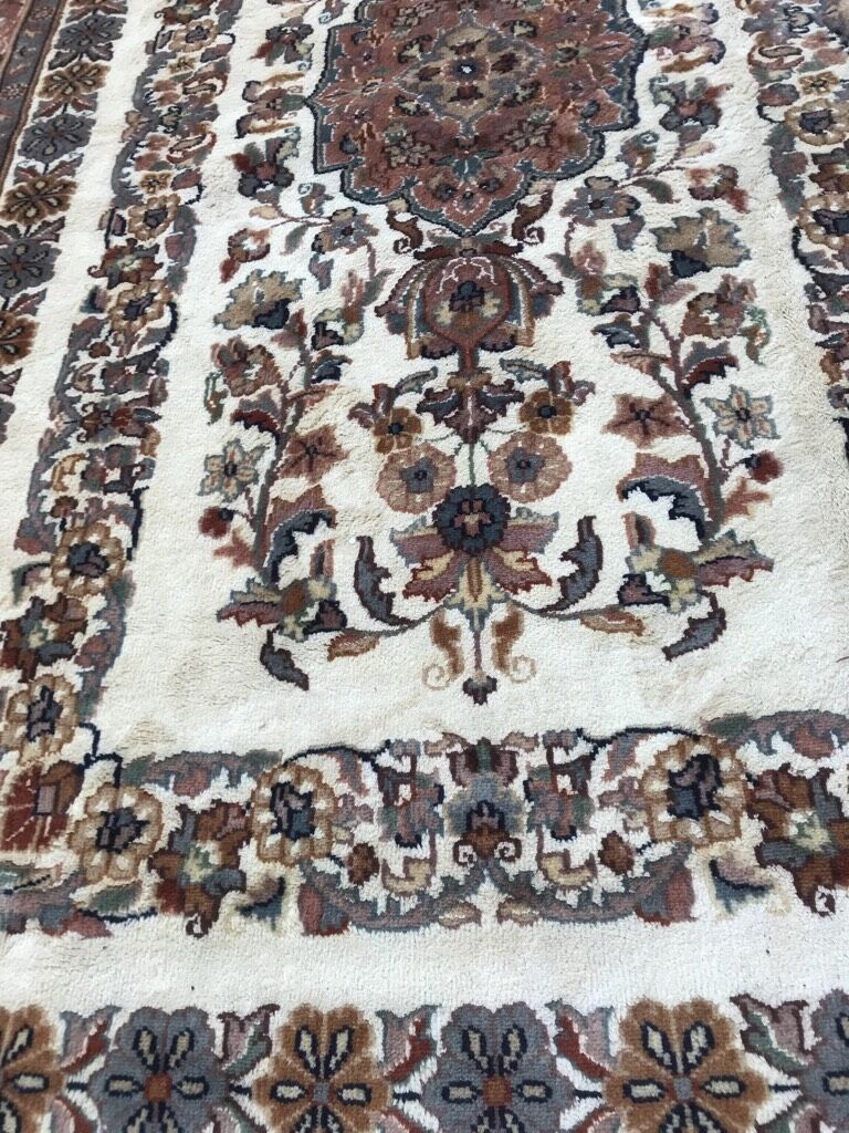 Carpet pakistani Karachi wool and silk 155 x 248 cm