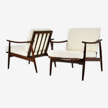 Pair of Italian armchairs, 1960s