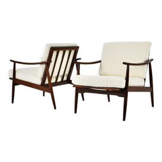 Pair of Italian armchairs, 1960s