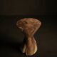 MIRA stool in hand-carved solid recycled teak