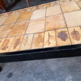 Coffee table signed Roger Capron model Garrigue