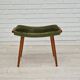 1960s, danish design, velour relax chair with footstool, original condition.
