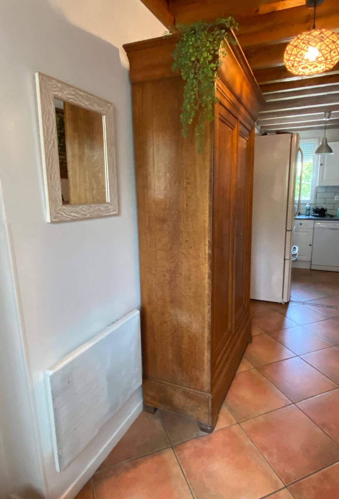 Louis Philippe XIX century linen cupboard