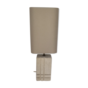 Lampe années 70 pieds en pierre