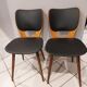 Pair of Bistrot Baumann chairs for Max bill vintage 1960
