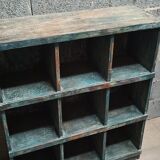 Old library furniture with 9 lockers