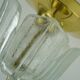 Limburg flush mount model a475 3031 flower-shaped glass shade and brass 70s