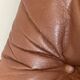 Fauteuil scandinave en cuir cognac "Siesta" par Ingmar Relling pour Westnofa 1960