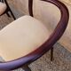 Suite de 4 fauteuils bois vintage années 80