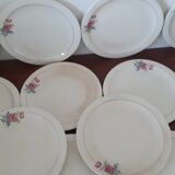 Old dessert plates