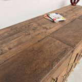 Old trade furniture with oak drawers XL format