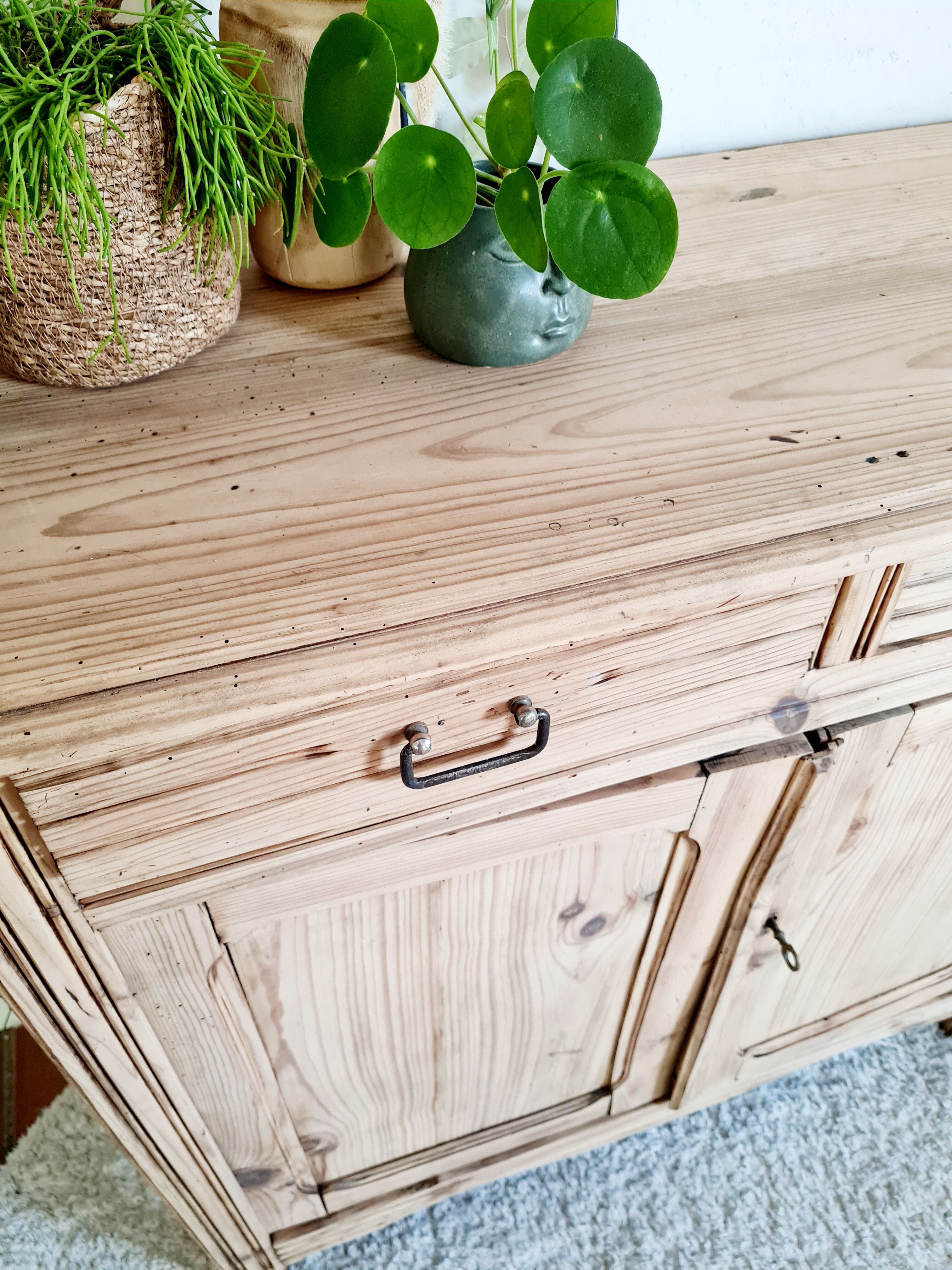 Old parisian buffet stripped and renovated