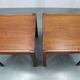 1960s Set of Two Square Side/Coffee Wooden Tables , Denmark