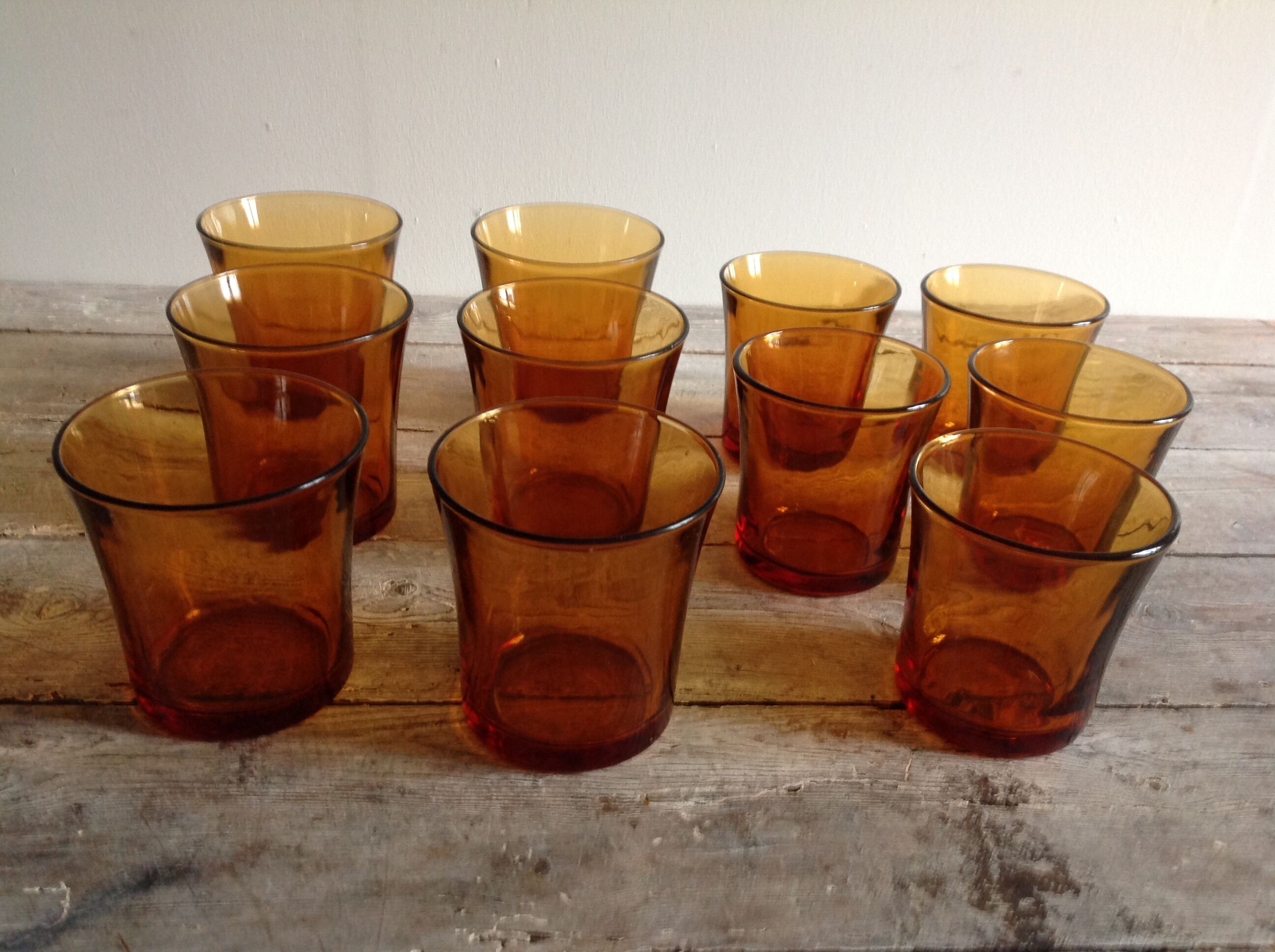 Lot of 11 vintage glasses