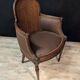 Louis XVI cane office chair