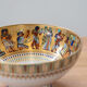 Kaiser "Theben" set of 2 porcelain vases, Egyptian motif.