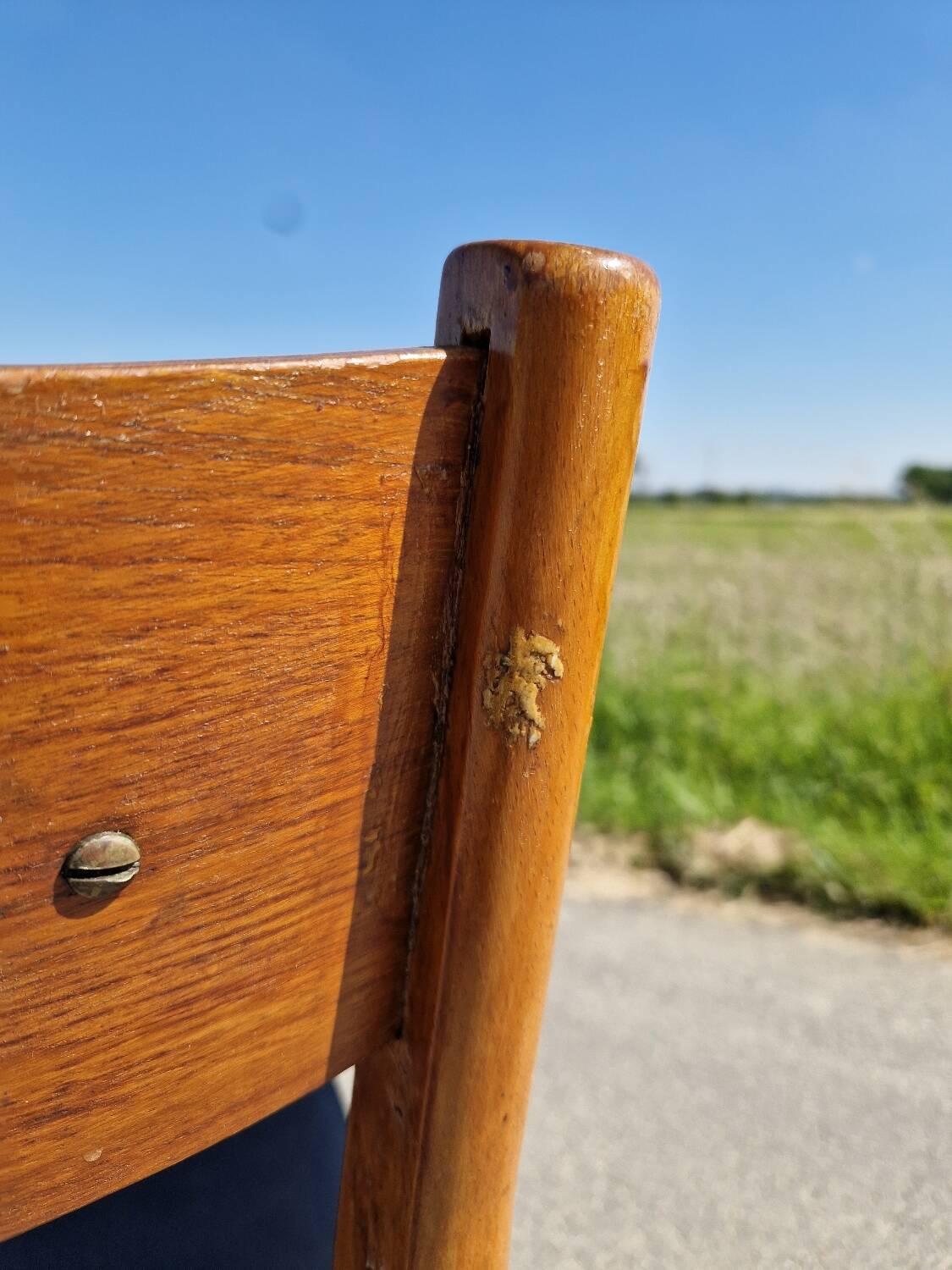 Vintage Scandinavian style chair from the 60s