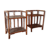 Paire de tables de chevet