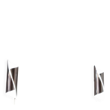 Pair of 70s/80s bidirectional chrome wall lights