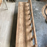Wooden bench