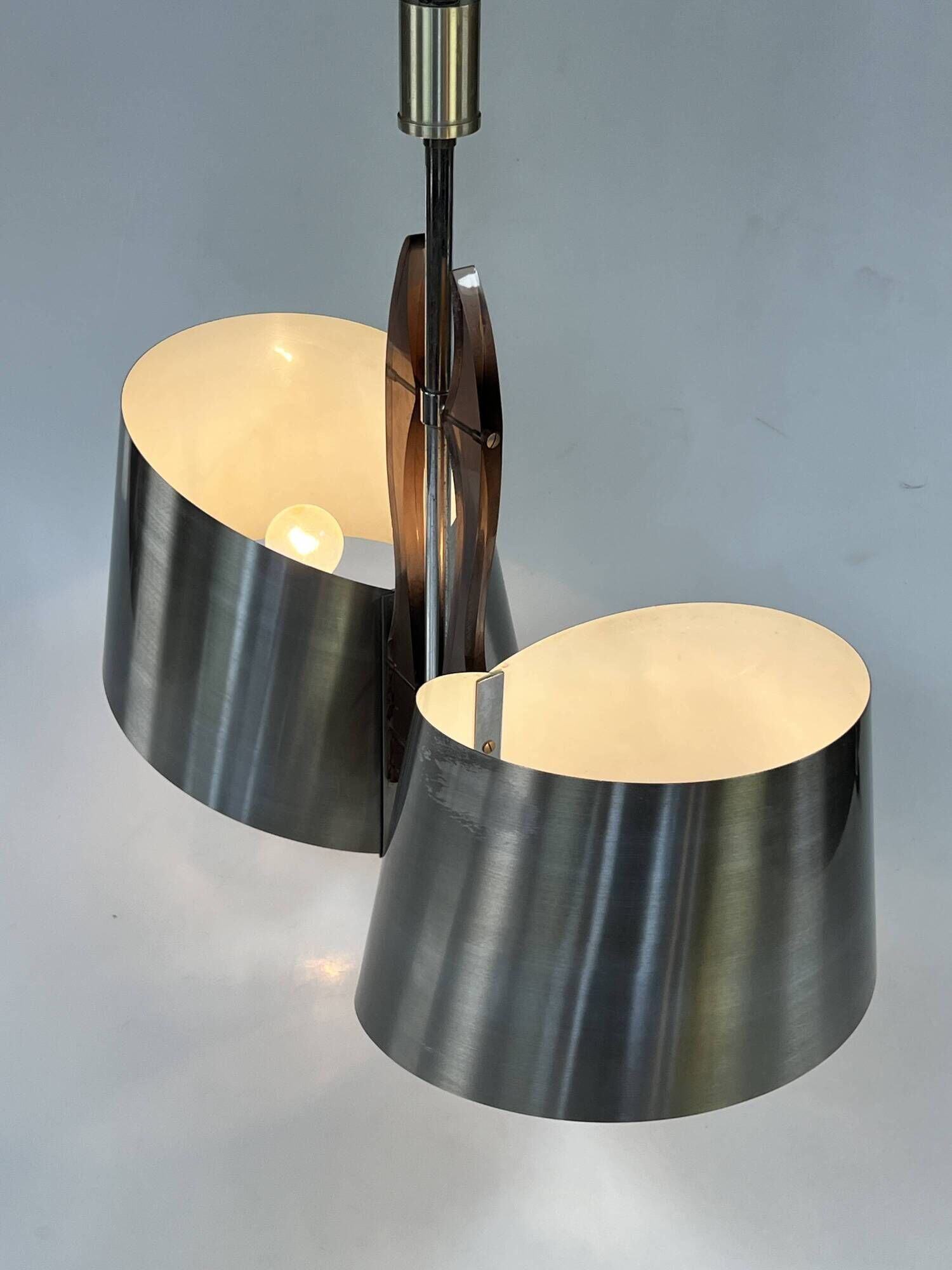 Vintage Maison Charles Pendant Lamp, France 60's