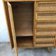 Commode en rotin