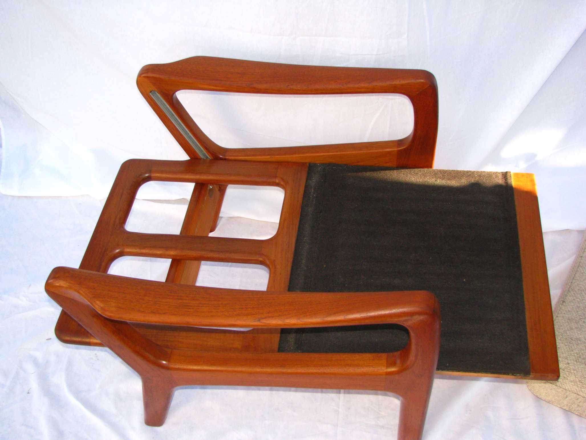 Set of 2 Danish teak lounge chairs by Juul Kristensen 1960