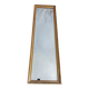 Beveled mirror gilded frame 140x42