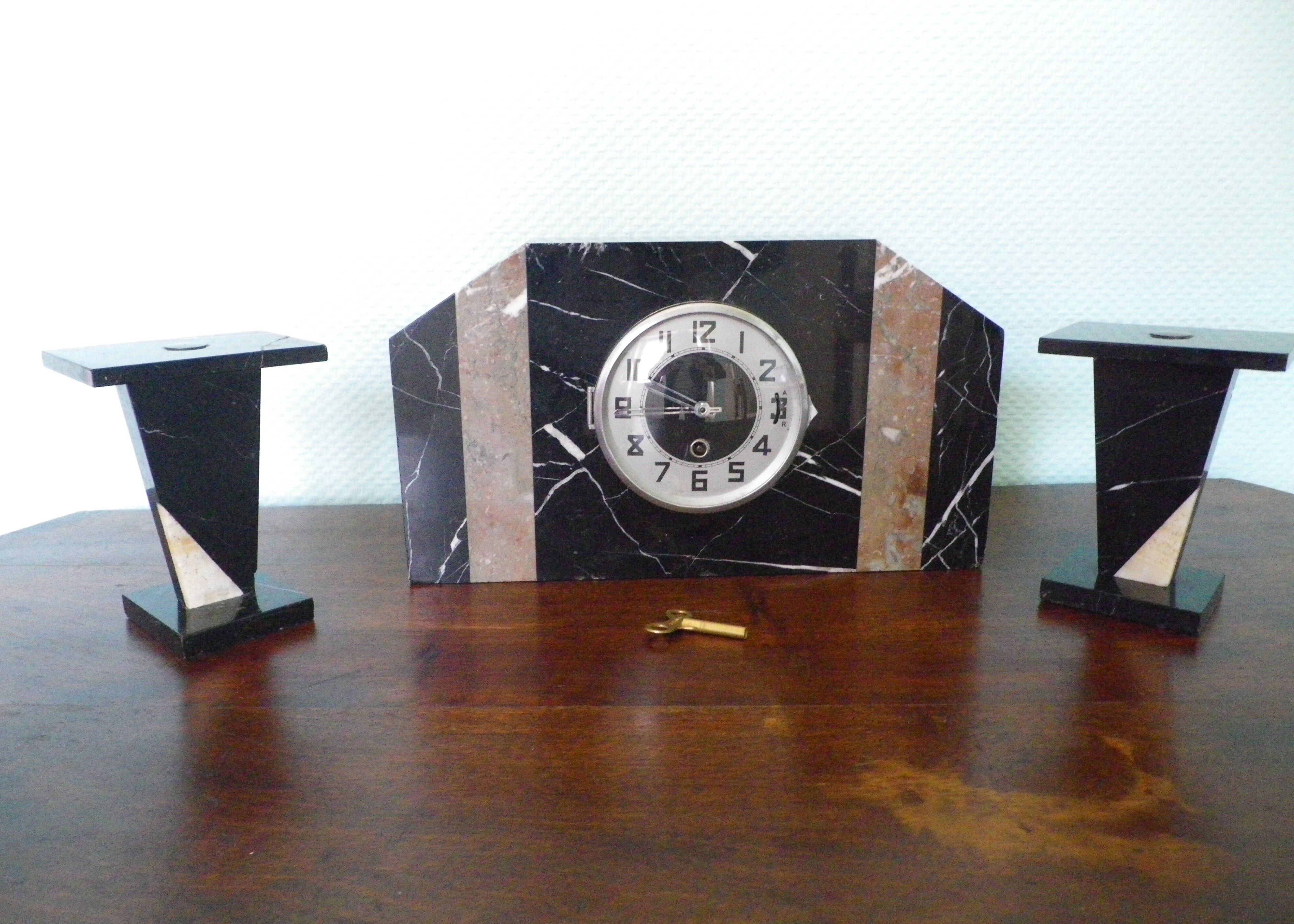 Thick marble clock 30/40