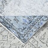 6x9 Soft Pastel Blue Turkish Vintage Rug, 189x284Cm SK 2052 FREE SHIPPING