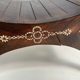 Vintage exotic curule seat