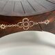 Vintage exotic curule seat