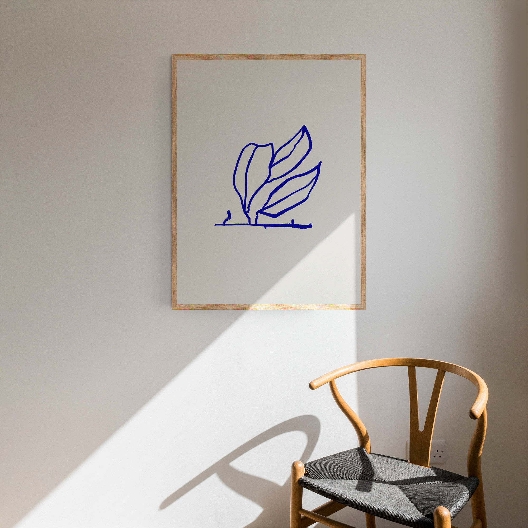 Botanical illustration giclee print, 50x70